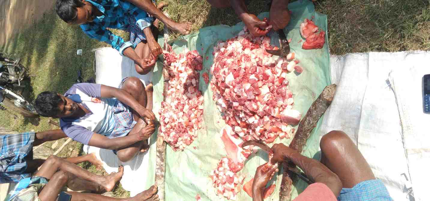 வித்தியாசமான திருமண விருந்து