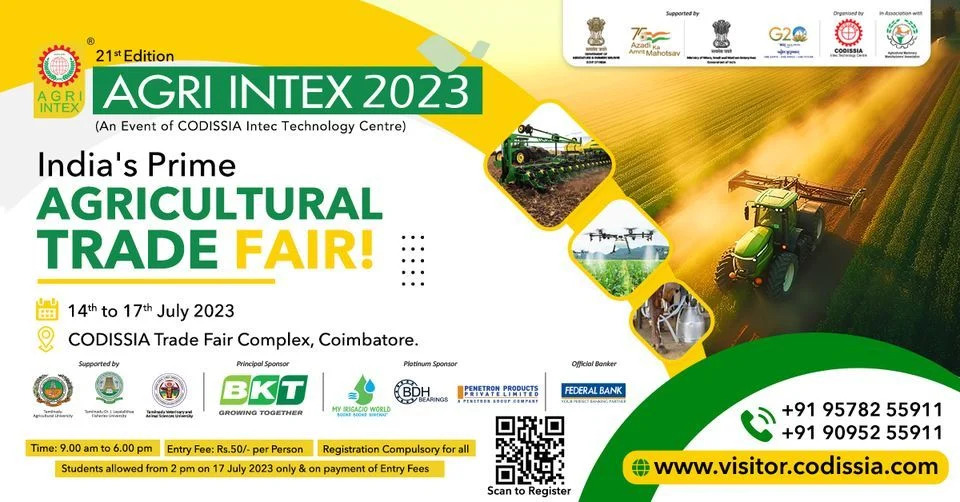 கோவை அக்ரிஇன்டெக்ஸ்2023