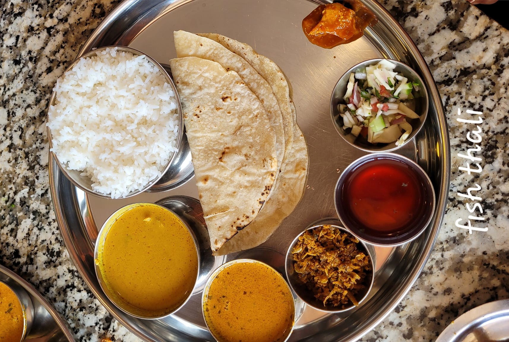 Fish thali
